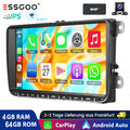 Für VW Polo GOLF 5 6 Plus Passat Touran T5 DAB+ Android Autoradio 4+64G GPS Kam