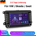 Android 13 Carplay Autoradio Für VW GOLF 5 6 Touran Polo 6R DAB+ GPS Navi SWC BT