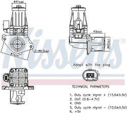 NISSENS AGR-Ventil  u.a. für ALFA ROMEO, FIAT, LANCIA, OPELDie Nr.1* für Autoteile: Top-Preis-Leistungs-Verhältnis