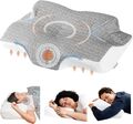 Elviros zervikales Memory Foam Kissen bei Nackenschmerzen Schulterschmerzen, orthopädischer Nacken