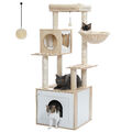 PAWZ Road Kratzbaum XXL Katzenbaum Holz Katzenkratzbaum Katzentoilette Gehege