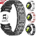 Quickfit Bling Metall Armband für Samsung Galaxy Watch FE 7 6 5 Pro 4 40mm/44mm