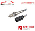 LAMBDASONDE LAMDASONDE VORNE HERTH+BUSS ELPARTS 70685203 H NEU OE QUALITÄT