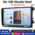 Android 13 Carplay Autoradio GPS NAVI RDS Für VW GOLF 5 6 Touran EOS Tiguan Polo