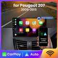 Für Peugeot 207 2006-2015 9" Android 13 Autoradio GPS Navi WIFI Bluetooth FM/RDS