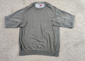Brax Pullover 52 L Herren Sweatshirt Casual Concept grau dünn Pima Cotton MANGEL