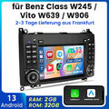 2+32G Autoradio Android Für Mercedes-Benz A/B Klasse/Vito W169 W639 W245 W906 BT