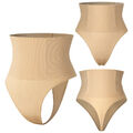 Damen Shapewear Bauchweg Slips Unterwäsche Shaper Miederslip Body Figurformende