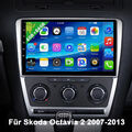 4G+64GB Carplay Android12 Autoradio Für Skoda Octavia II 2008-2013 GPS NAVI WIFI