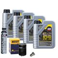 Motoröl 0W30 LIQUI MOLY 4L+HENGST Ölfilter+Cera Tec+Ölablassschraube