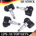 4PC Radsensor Reifendrucksensor Vorne Hinten für Nissan X-Trail Renault Megane 4