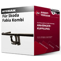 Für Skoda Fabia Kombi III NJ5 (Auto Hak) Anhängerkupplung horizontal abnehmbar