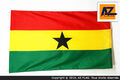 FLAGGE GHANA 150x90cm - REPUBLIK GHANA FAHNE  90 x 150 cm feiner polyester - fla