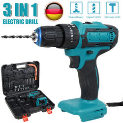 für Makita DDF482Z Akku Bohrschrauber 18V Akku-Schlagbohrschrauber 3 in1 Set Neu