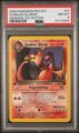 2000 POKEMON ROCKET 21 DUNKLES GLURAK GERMAN-1ST EDITION PSA 8