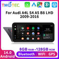 Für Audi A4/A5/B8/S4/S5 10.25" Autoradio 8+128GB Android 14 GPS DSP TPMS CarPlay