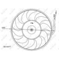 Lüfter Motorkühlung NRF für Audi 80 8C B4 89 89Q 8A B3 Cabriolet 8G7 4A