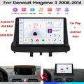 Für Renault Magane 2008-14 9'' Android 12 Autoradio Navi Car Play GPS WIFI 4+32G