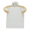 Solitär Diamant Brillant Ring 0,20 ct 750 Gold Gr 56 18 Karat Schmuck R02.7444