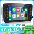 4G+64G Für Mercedes Benz CLK W209 W203 W463 W168 Android 13 Autoradio GPS Navi