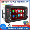 64G Autoradio Android 13 Carplay GPS NAVI WIFI BT Für Audi A3 8P 03-2013 S3 RS3