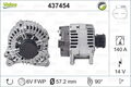 437454 VALEO Generator für AUDI,CHRYSLER,DODGE,FORD,JEEP,SEAT,SKODA,SKODA (SVW),