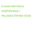 K Cooler AMD Xilence A250PWM Black FMx,AM3/4,TDP 89W XC035 (4044953500770)