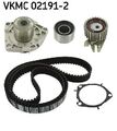 SKF Wasserpumpe + Zahnriemensatz VKMC 02191-2 für ALFA ROMEO LANCIA