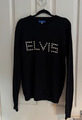 Opening Ceremony Elvis Presley schwarzer Wollpullover XS UK 8