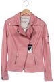 SCHYIA Jacke Damen Anorak Jacket Kurzmantel Gr. EU 38 Leder Pink #lguatz2