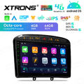 9" Android 13.0 Autoradio 8-Core GPS Navi DSP LTE 4G 1280x720 HD Für Peugeot 308