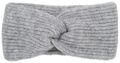 Damen Strick Stirnband Rippenmuster und Twist Knoten Uni warmes Winter Headband