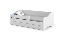 NEU Kinderbett Jugendbett mit Matratze Lattenrost Schublade 160x80 - EHWMarket E