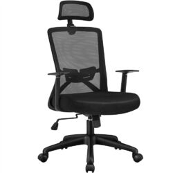 Bürostuhl Schreibtischstuhl Drehstuhl Mesh Computerstuhl Chefsessel Office Chairhöhenverstellbar√mit Lendenstütze/Kopfstütze/Armlehne√