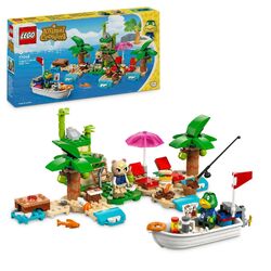 LEGO Animal Crossing Käptens Insel-Bootstour, kreatives Spielzeug für Kinder mit