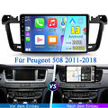 64G Android 13.0 Carplay Autoradio Für Peugeot 508 2011-2018 GPS WIFI FM RDS BT