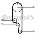 CONTINENTAL CTAM Wasserpumpe + Zahnriemensatz  u.a. für CHEVROLET, DAEWOO