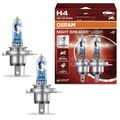 2x OSRAM NIGHT BREAKER LASER H4 NEXT GENERATION 2.0 Halogen Scheinwerfer Lampen