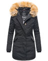 Marikoo Karmaa Damen Winter Jacke Parka Mantel Winterjacke warm gefüttert B362