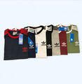 HERREN ADIDAS BRANDNEU ORGINALS DREI STREIFEN KURZARM-T-SHIRT