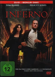 DOUBLE DVD Tom Hanks / Felicity Jones a.o. Inferno Sony Pictures