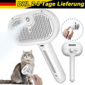 3 in 1 Dampfbürste für Katze und Hunde Katzenbürste Hundebürste mit Dampf  DHL