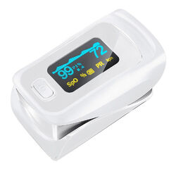 Finger Pulsoximeter Sauerstoff Puls Blut Messgerät SpO-2 Oximeter Pulsoxymeter