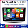 Android 13 Für Passat 7 B6 B7 CC Magotan 10" Autoradio GPS Navi CARPLAY USB DAB+