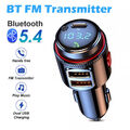 KFZ Bluetooth FM Transmitter Auto Radio MP3 Player PD QC3.0 Ladegerät Adapter