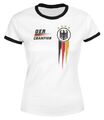 Damen EM-Shirt Deutschland Fußball Fanshirt Germany Champion