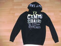 Camp David Hoodie Gr.xl Pullover / Sweatshirt / Kapuzenpullover Dunkel / Neon