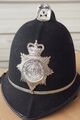 Englischer Polizeihelm-original Bobby Helmet UK- North Wales Police