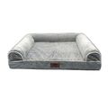 WESTERN HOME Hundebett Orthopädisch mittelgroße Hunde Hundesofa Hundecouch Beque