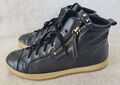 ECCO ECHTLEDER DAMEN SNEAKER SCHWARZ GR.37 REISSVERSCHLUB